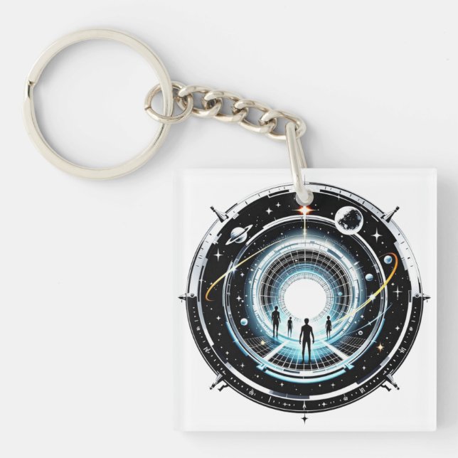 Llavero Portal cósmico (Frente)