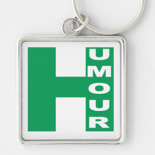 Llavero Porte-clé carré Premium HUMOR