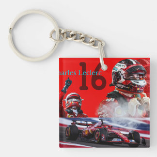 Llavero porte clé de Charles Leclerc