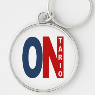 Llavero Porte clé rond Premium ONTARIO