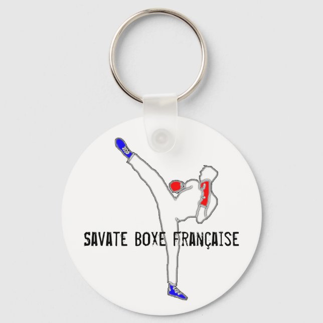Llavero Porte-clé Savate Boxe Française (Anverso)