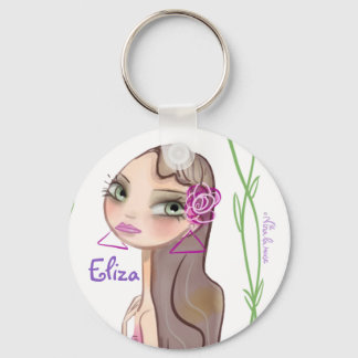 Llavero porte-clef avec prénom pour fille