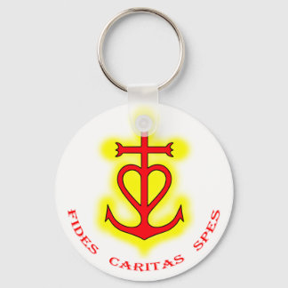 Llavero Porte-clef Croix camarguaise (Fides Caritas Spes)