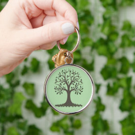 Llavero 🌳Porte-Clés en Aluminium Arbre de Vie