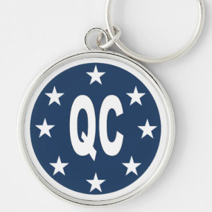 Llavero Porte-clés rond Premium DESIGN QUEBEC
