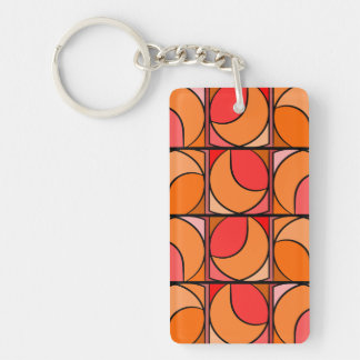 Llavero Porte-clés seventies orange
