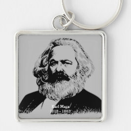 Llavero Porteclés carré Karl Marx - grand