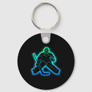 Llavero Portero de hockey infantil masculino niños hockey