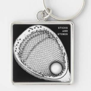Llavero Portero de Lacrosse