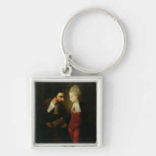 Llavero Portia y Shylock "del comerciante de Venecia" A