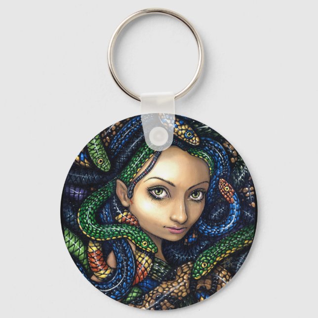 Llavero "Portrait of Medusa" Keychain (Anverso)