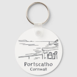 Llavero Portscatho Harbour Keyring