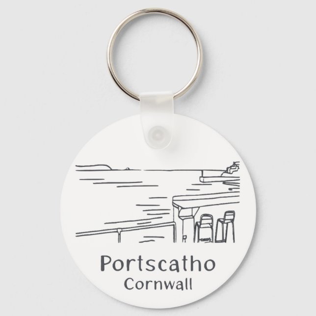 Llavero Portscatho Harbour Keyring (Anverso)