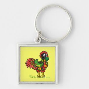 Llavero portugués del gallo