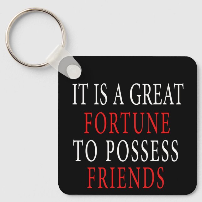 Llavero poseer un amigo Keychain (Anverso)