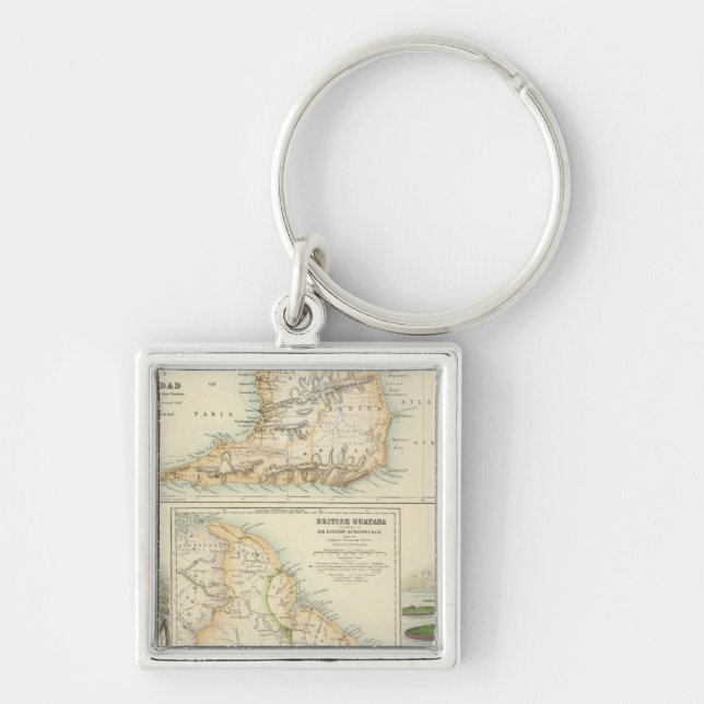 Llavero Posesiones británicas en la costa noreste (Frente)