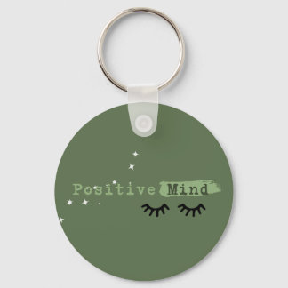 Llavero Positive Mind - Green Key Ring
