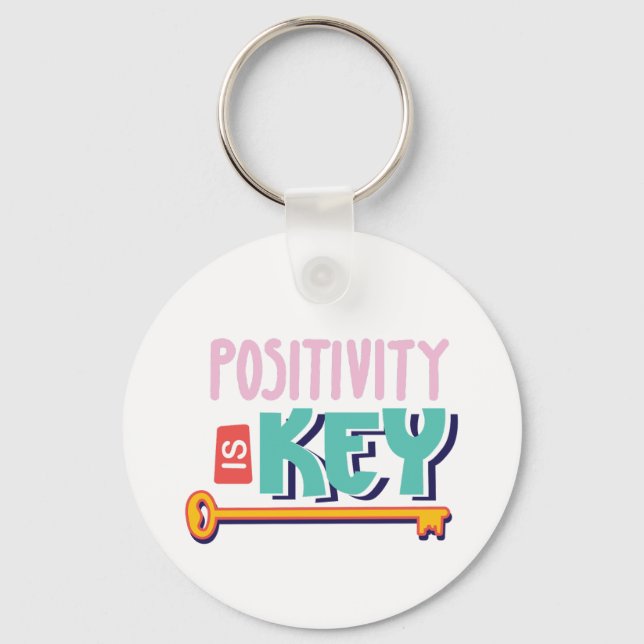 Llavero positivity is the key design  (Anverso)
