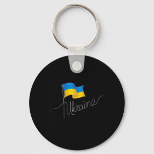 Llavero Poste de bandera de Ucrania - Ucraniano patriota