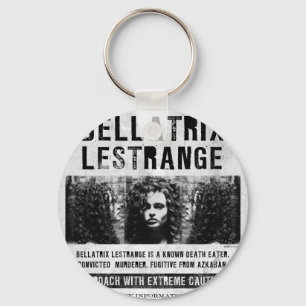 Llavero Poster buscado de Bellatrix Lestrange