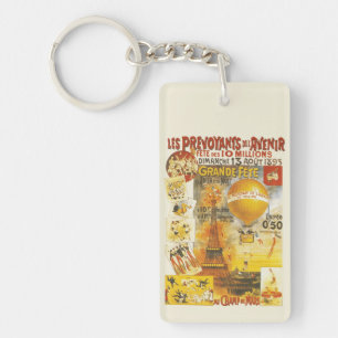 Llavero Póster de la Feria de la Gran Fiesta Antigüedades