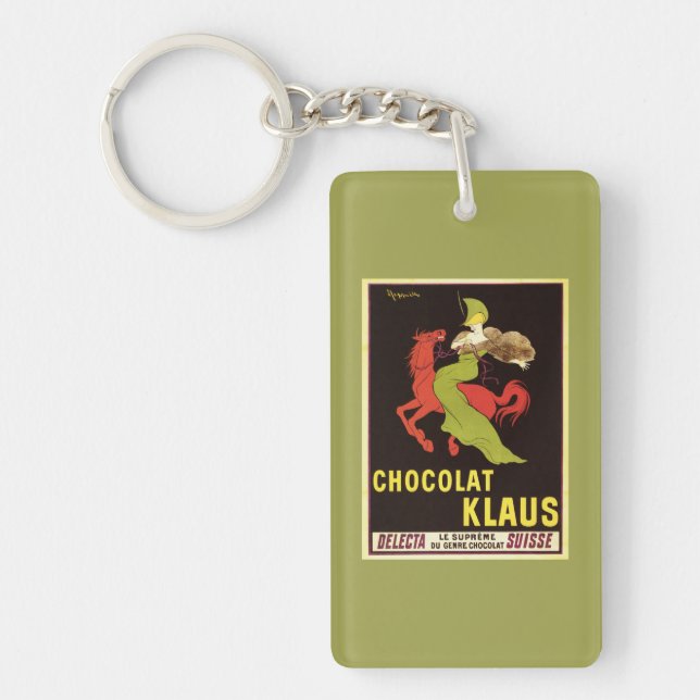 Llavero Poster del anuncio de Chocolat Klaus (Frente)