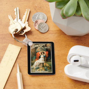 Llavero Póster Mágico Antiguo, Mago Frederick Bancroft