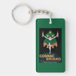 Llavero Poster promocional de Briand del coñac