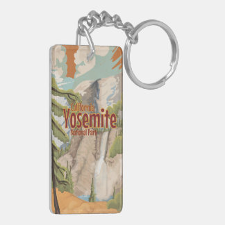 Llavero Póster Vintage de Yosemite
