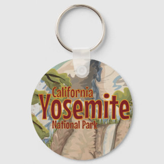 Llavero Póster Vintage de Yosemite