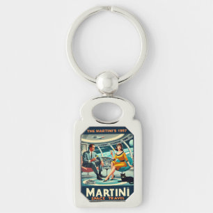 Llavero Pósters de Viajes Espaciales Martini Los Martini 1