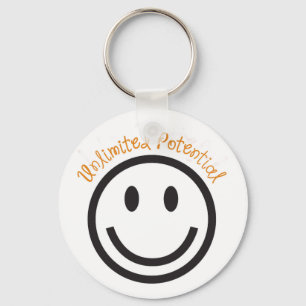 Llavero Potencial Llavero-Ilimitado del regalo positivo