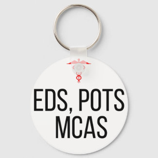 Llavero PoTS EDS y cadena de claves MCAS