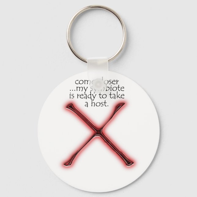 Llavero Pouch simbiote (Anverso)