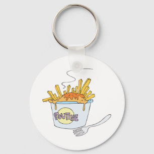 Llavero poutine
