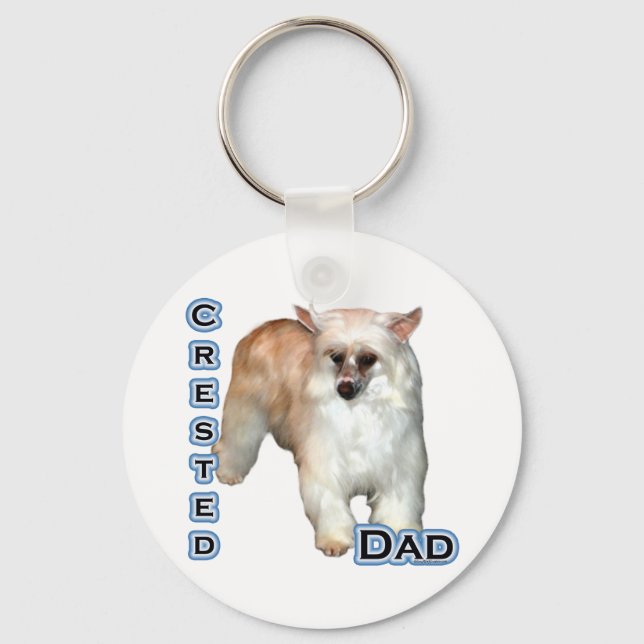 Llavero Powderpuff Crested Dad 4 - Keychain (Anverso)