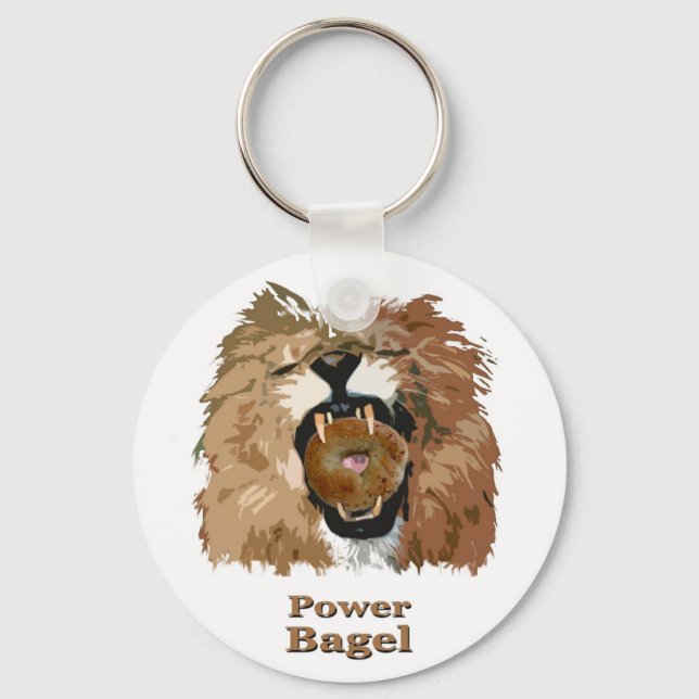 Llavero Power Bagel (Anverso)