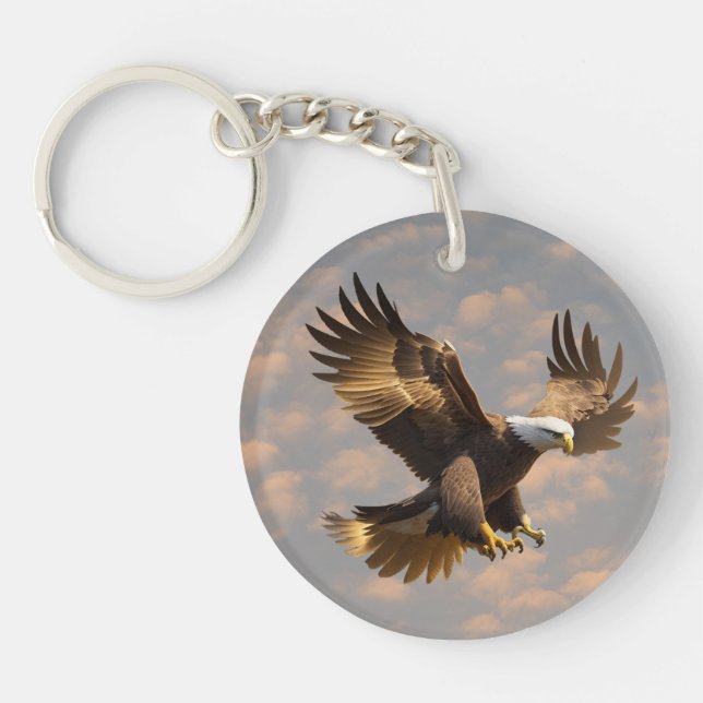 Llavero Power Eagle Sky Keychain (Frente)
