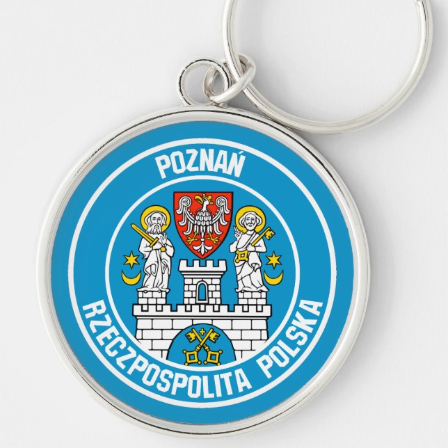 Llavero Poznań Round Emblem (Frente)