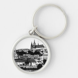 Llavero Praga, ciudad histórica, castillo - Arte checo