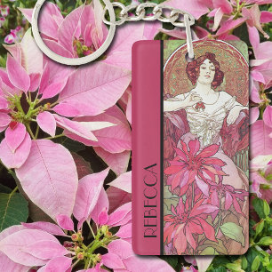 Llavero Preciosas piedras de Alphonse Mucha