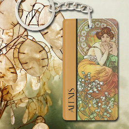 Llavero Preciosas piedras Topaz de Alphonse Mucha