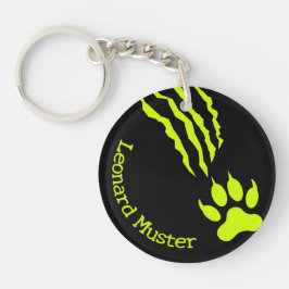 Llavero Predador de la ley - verde