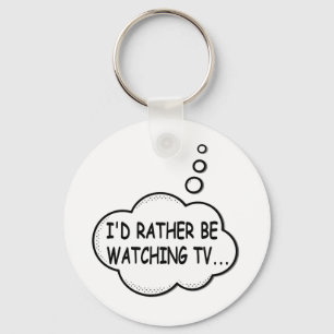 Llavero Preferiría Estar Viendo La Televisión