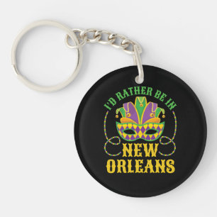 Llavero Prefiero estar en Nueva Orleans