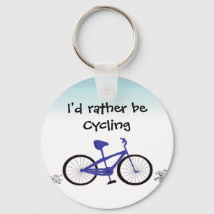 Llavero Prefiero ir en bicicleta