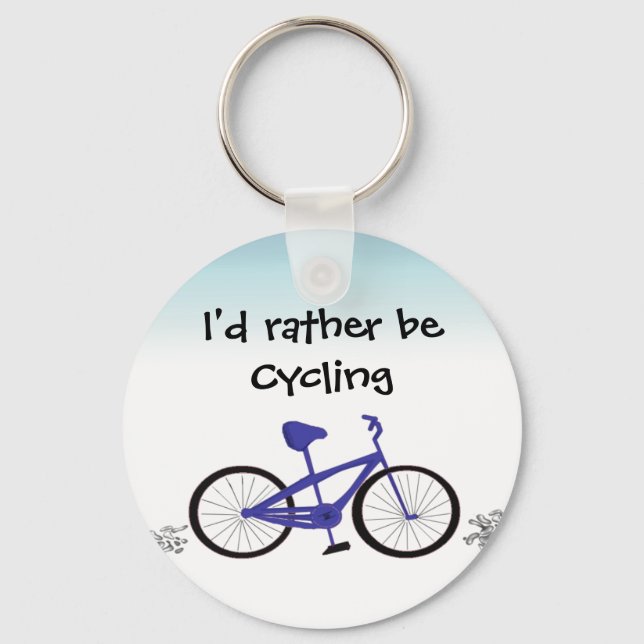 Llavero Prefiero ir en bicicleta (Anverso)