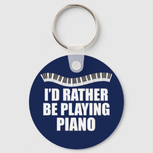 Llavero Prefiero jugar al piano