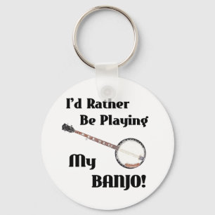 Llavero Prefiero jugar mi banjo