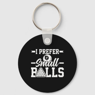 Llavero Prefiero Pequeño - Funny 8 Ball Player Pool Billia